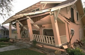 without earthquake retrofitting, a home can collapse on its foundation during a large scale seismic event. 